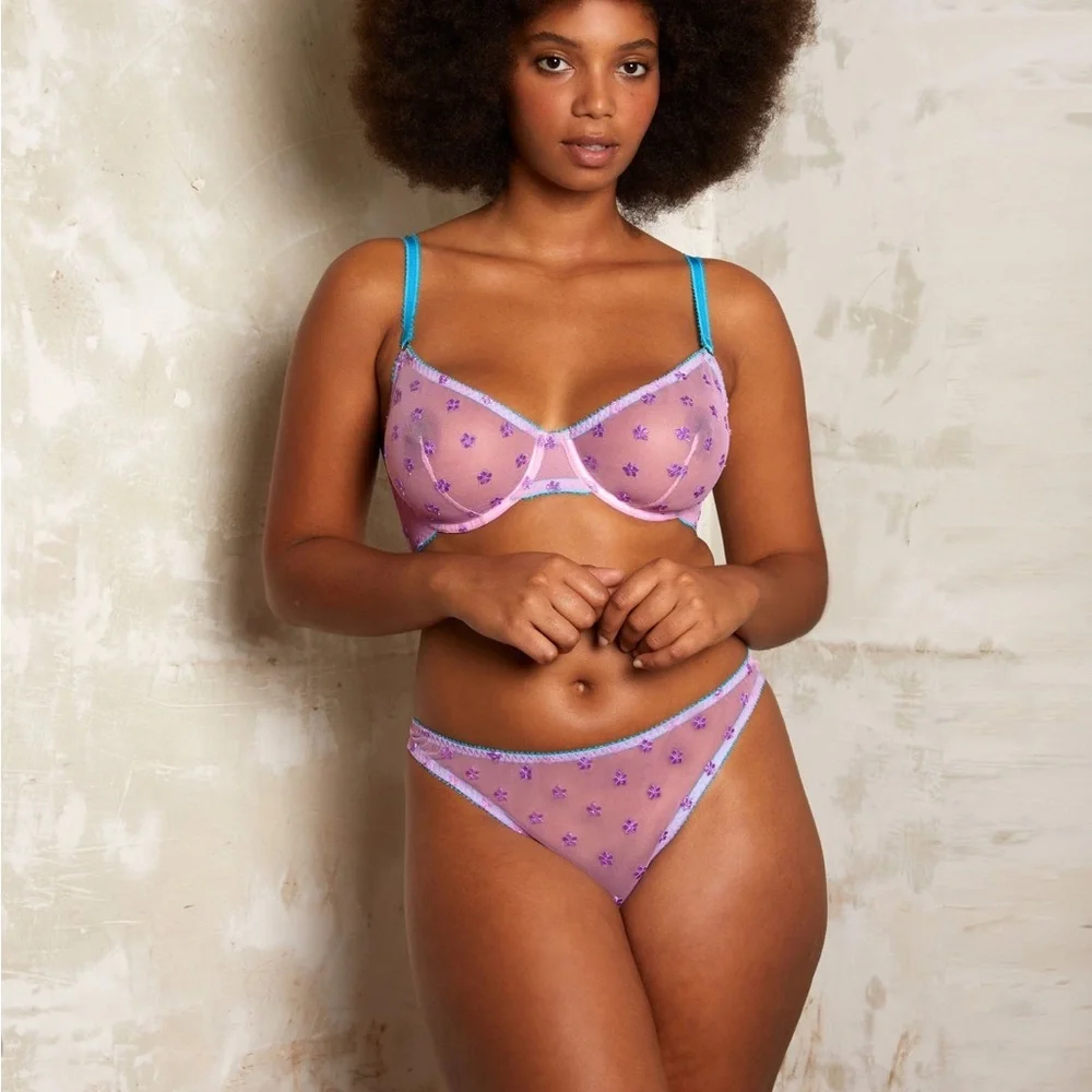 New🌟Beth Embroidery Underwire Bra